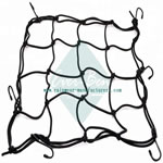 15x15 Stretch Motorcycle ATV Small Bungee Cargo Net with 6pcs Hook